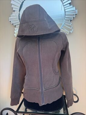 lululemon athletica Women’s Chocolate Brown Hooded Zip Jacket